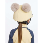 LeMieux CappelloSeta Double Pom Bambini Mimosa