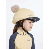 LeMieux CappelloSeta Double Pom Bambini Mimosa