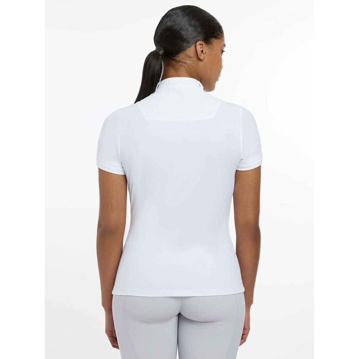 LeMieux Maglietta da Competizione Sophia Maniche Corte