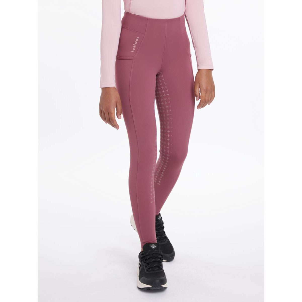 LeMieux Leggings da Equitazione Orla Bambini Palissandro