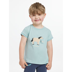 LeMieux T-Shirt Alex Tee Bambini Acqua