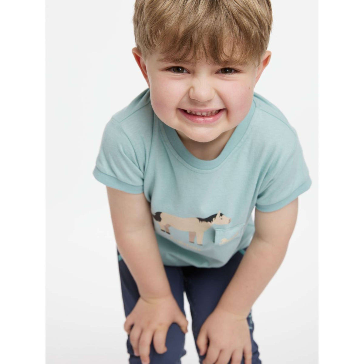 LeMieux T-Shirt Alex Tee Bambini Acqua