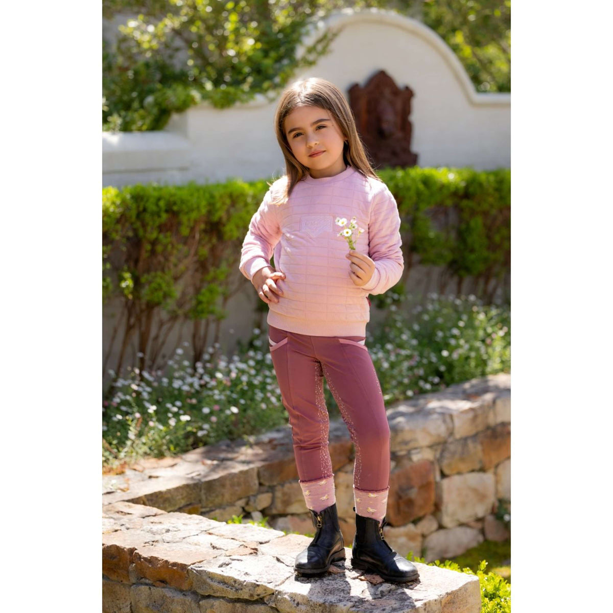 LeMieux Maglione Cici Crew Bambini Blossom