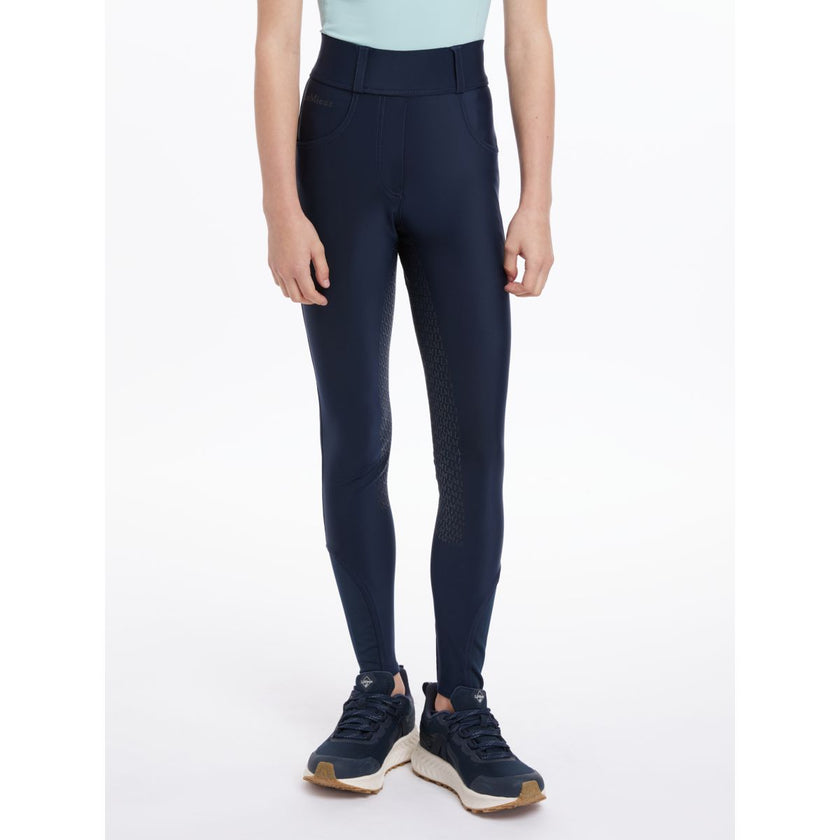 LeMieux Leggings da Equitazione Remi Bambini Navy