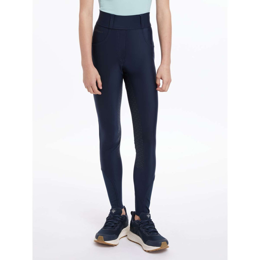 LeMieux Leggings da Equitazione Remi Bambini Navy