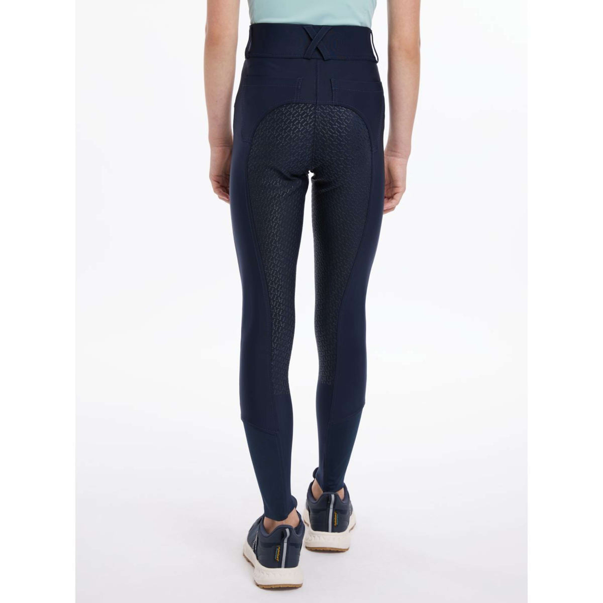 LeMieux Leggings da Equitazione Remi Bambini Navy