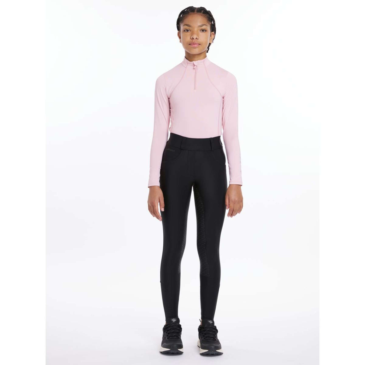 LeMieux Leggings da Equitazione Remi Bambini Nero