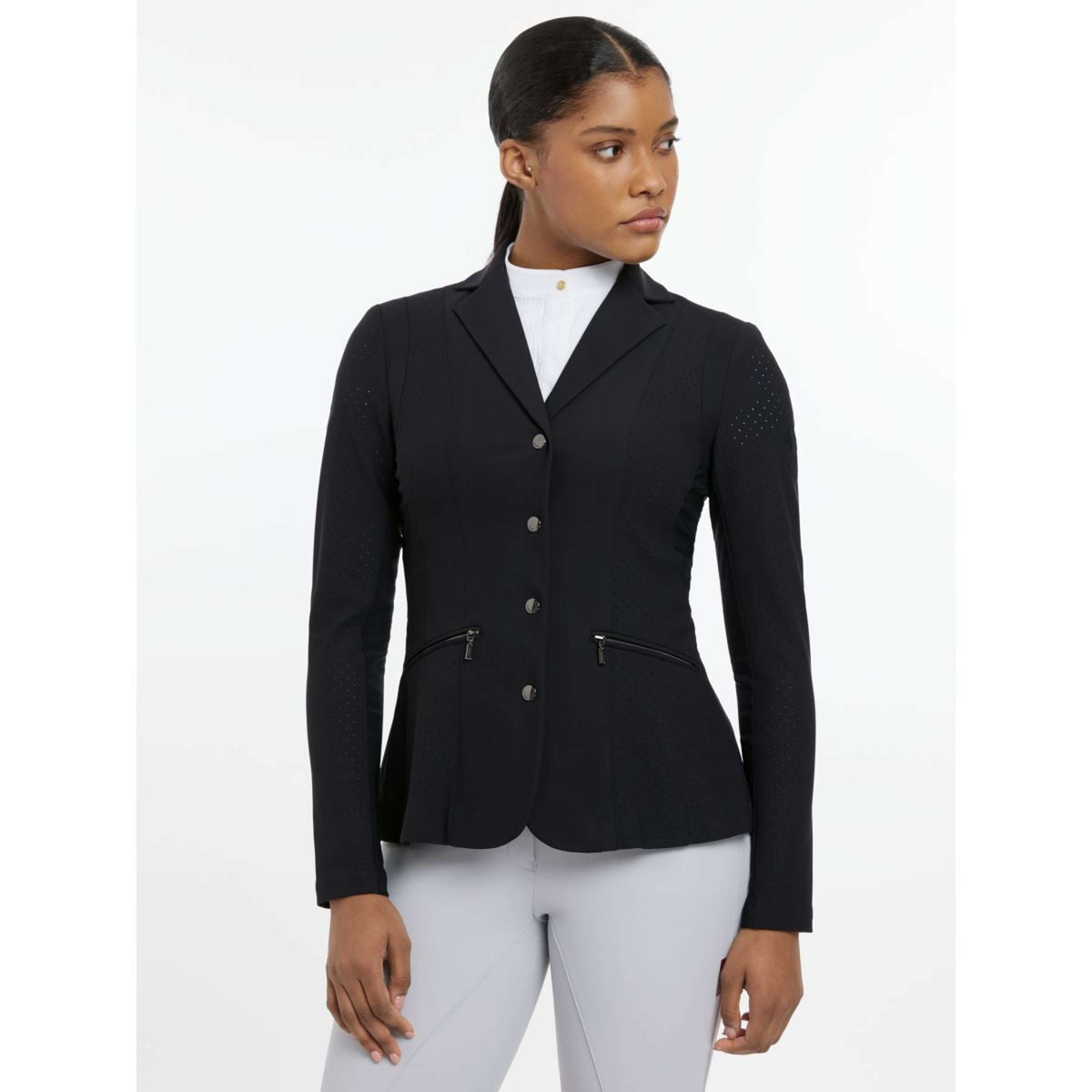 LeMieux Giacca da Competizione Jessica Mesh Nero