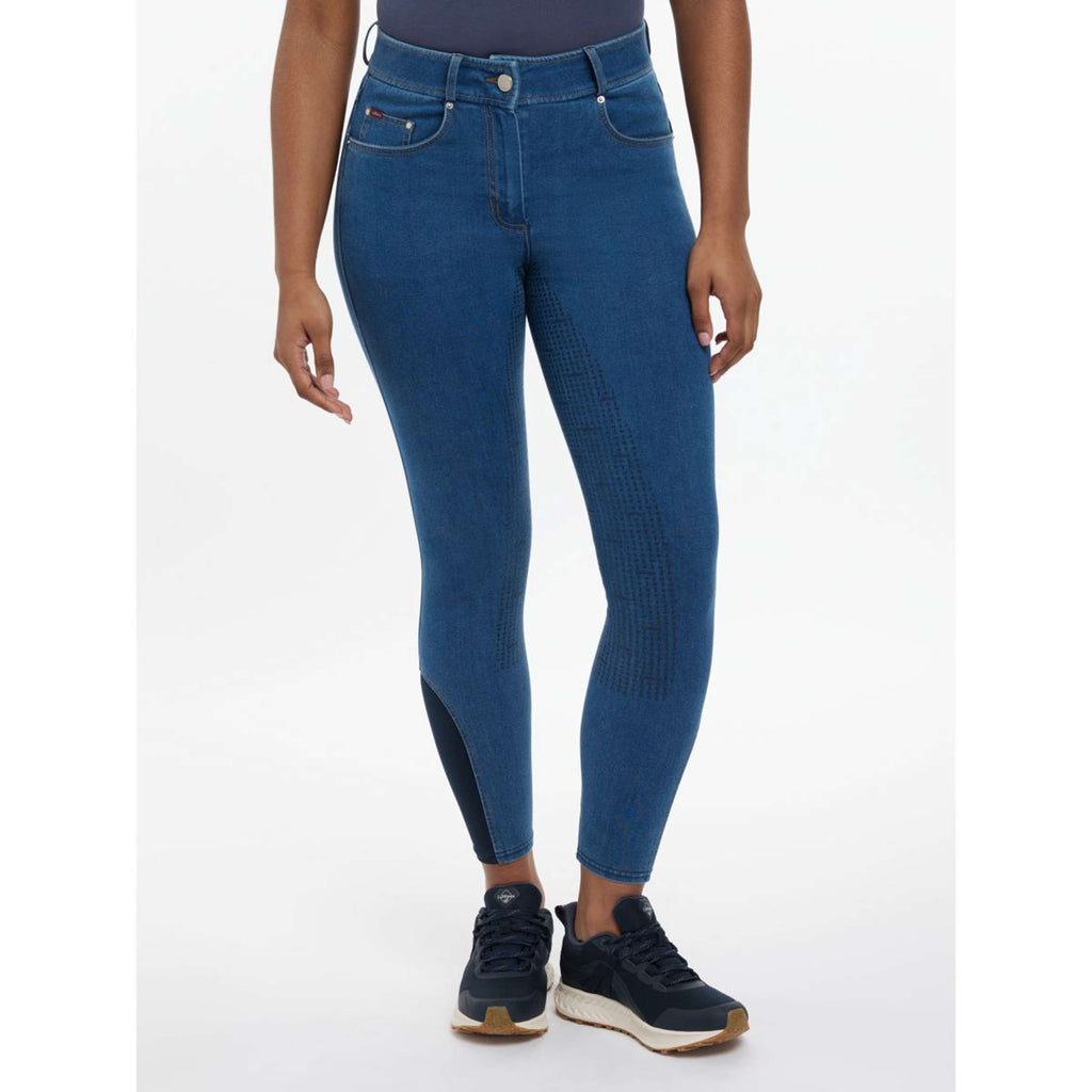 LeMieux Calzoni Dolly Denim Full Grip Denim
