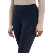 LeMieux Leggings da Equitazione Lydia Mesh Navy