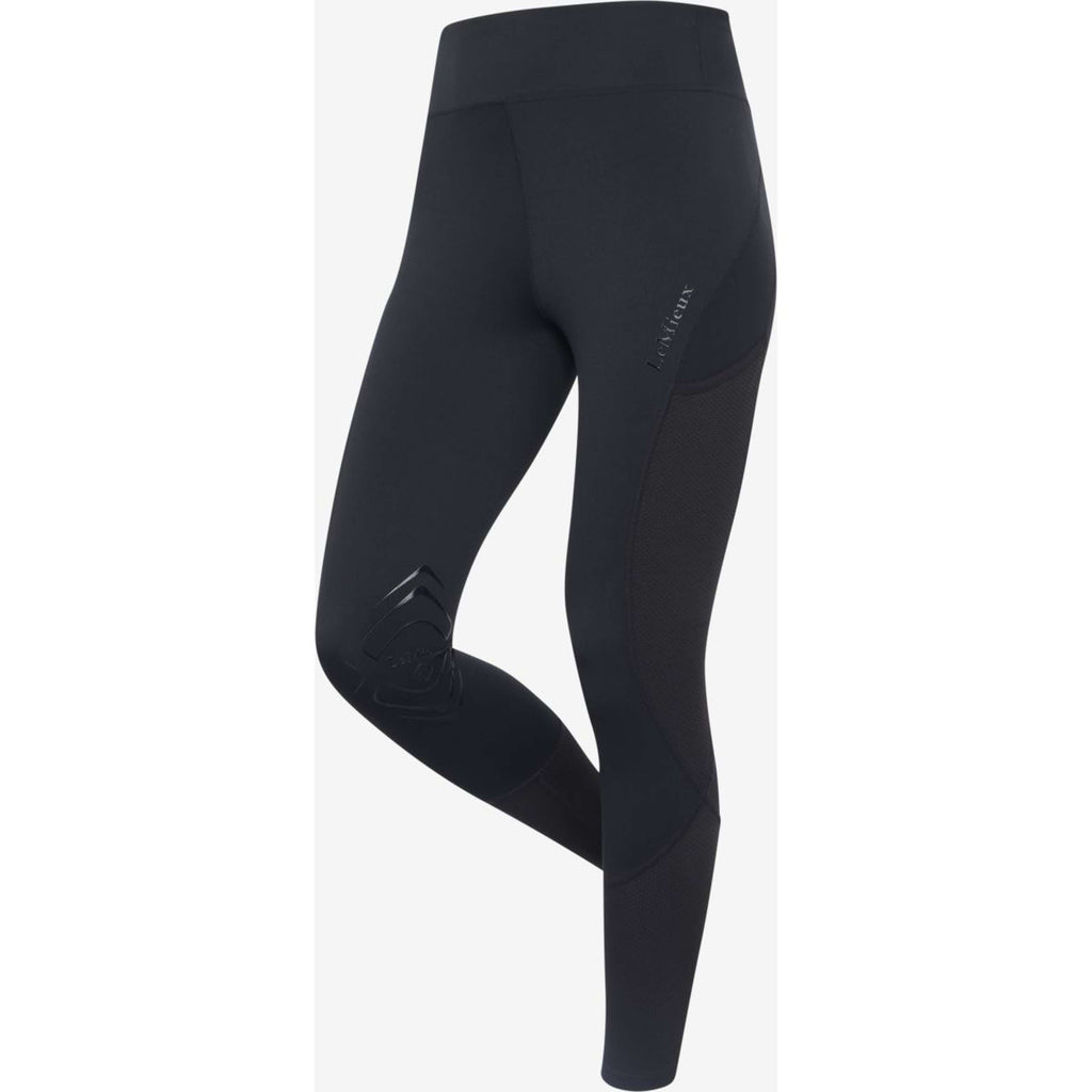 LeMieux Leggings da Equitazione Lydia Mesh Nero
