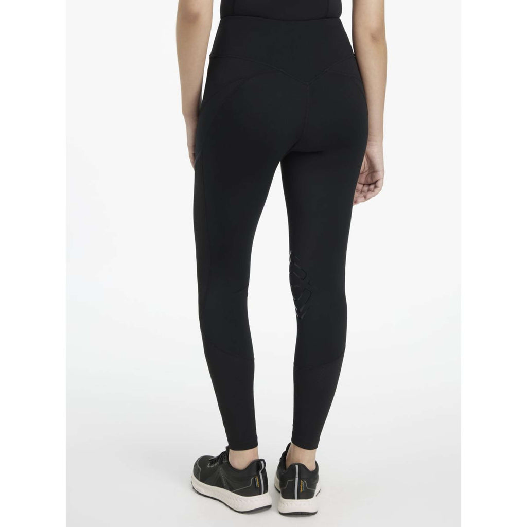 LeMieux Leggings da Equitazione Lydia Mesh Nero