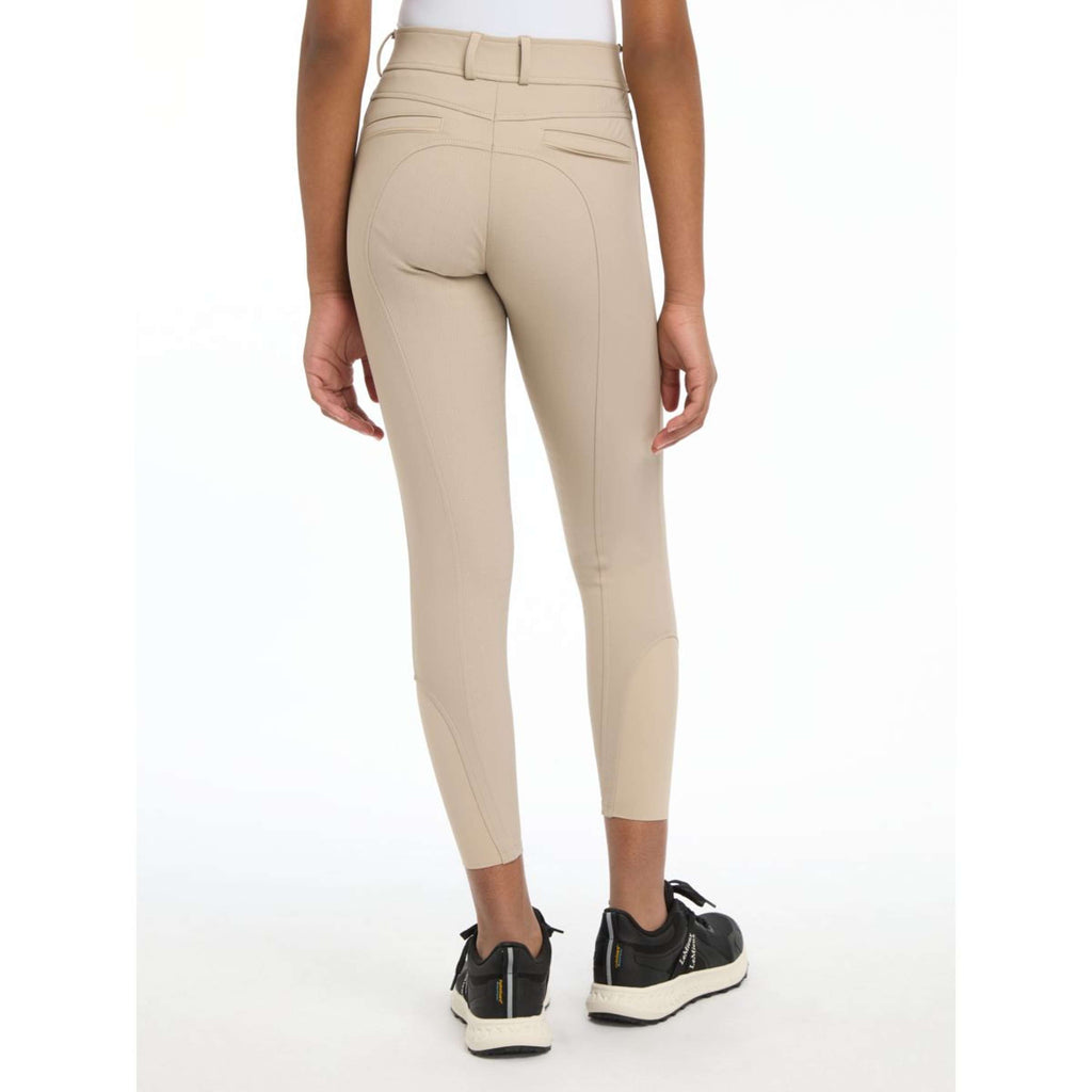 LeMieux Calzoni Izzy Kids Full Grip Almond
