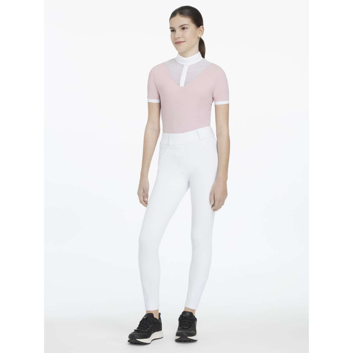 LeMieux Leggings da Equitazione Remi Bambini Bianco