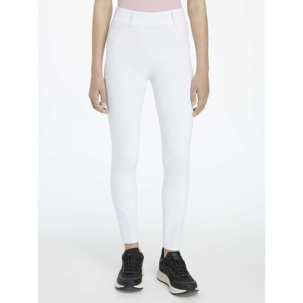 LeMieux Leggings da Equitazione Remi Bambini Bianco