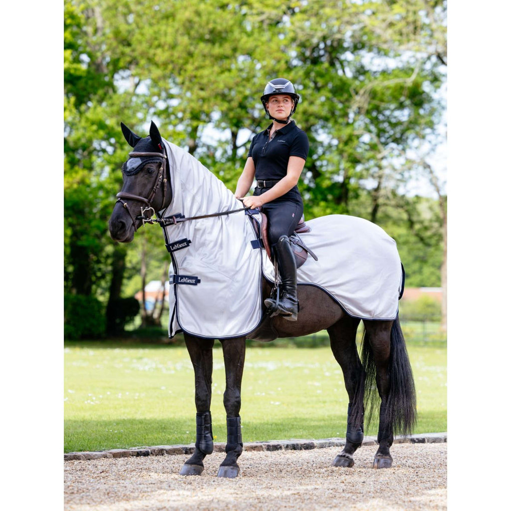 LeMieux Coperta da equitazione anti-mosche Grigio