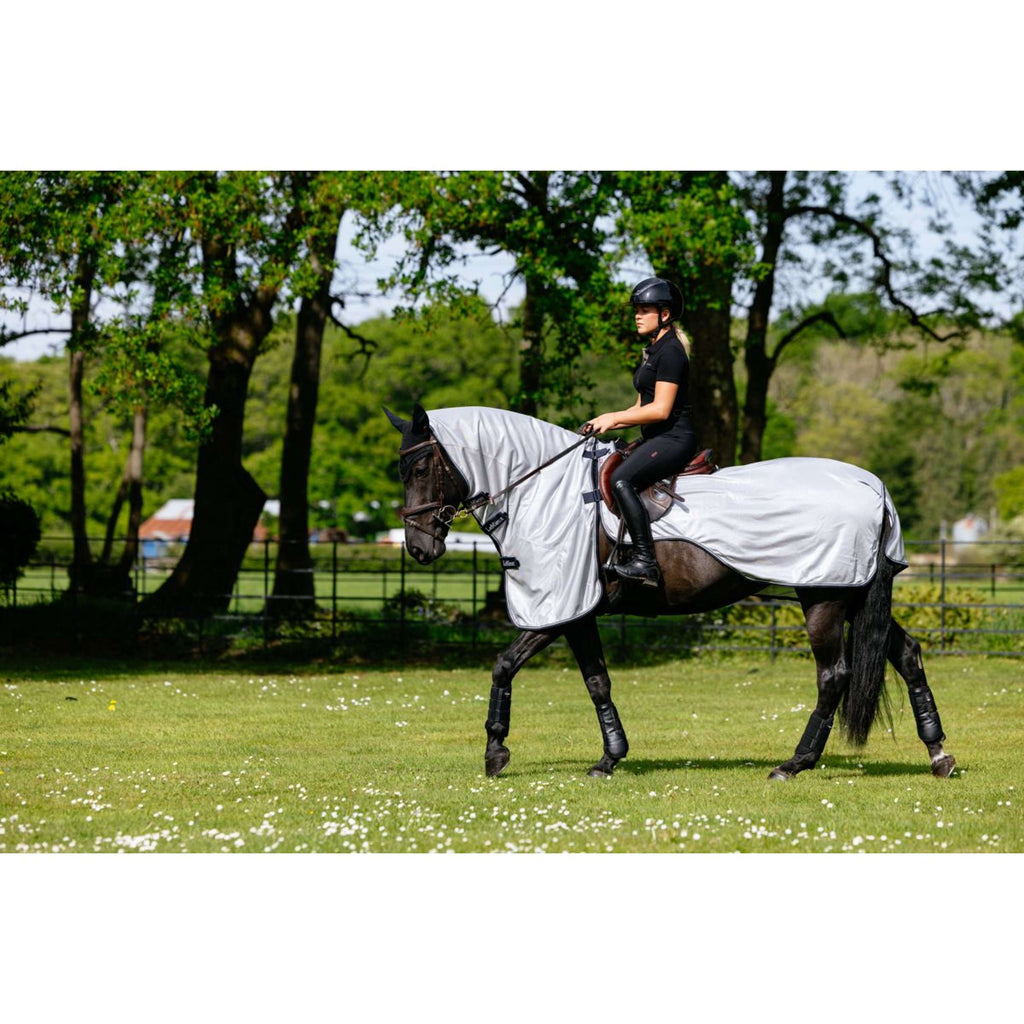 LeMieux Coperta da equitazione anti-mosche Grigio