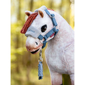 LeMieux Set Cavezza Toy Pony Vogue Ice Blue