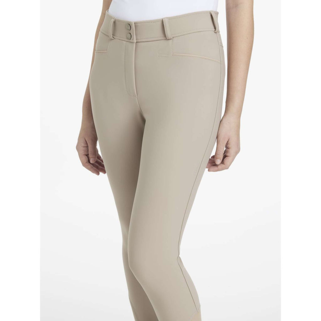 LeMieux Calzoni Isabelle Full Grip Almond