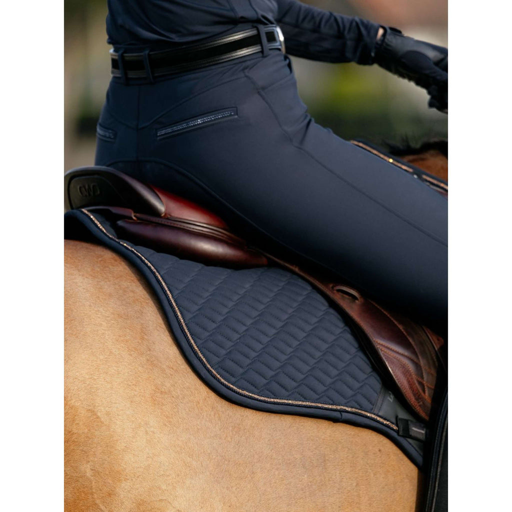 LeMieux Sottosella Brilliance Close Contact Square saltando Navy