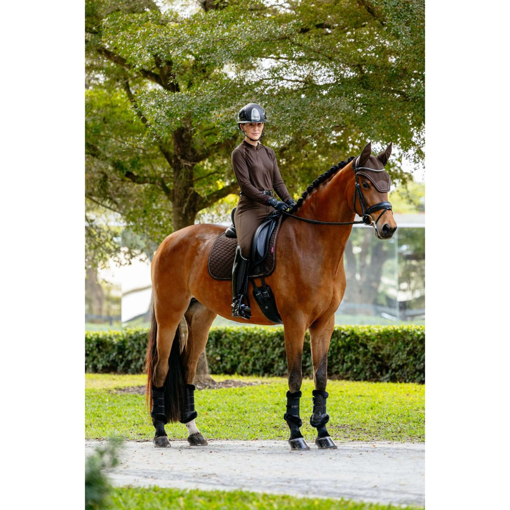 LeMieux Sottosella Brilliance Dressage Espresso