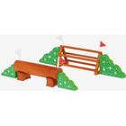 LeMieux Toy Pony XC Jump Set Verde/Marrone