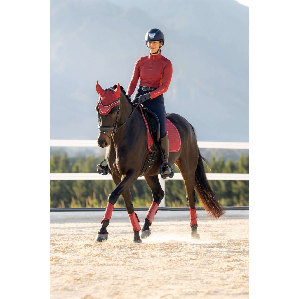 LeMieux Sottosella Suede Square Dressage Russet
