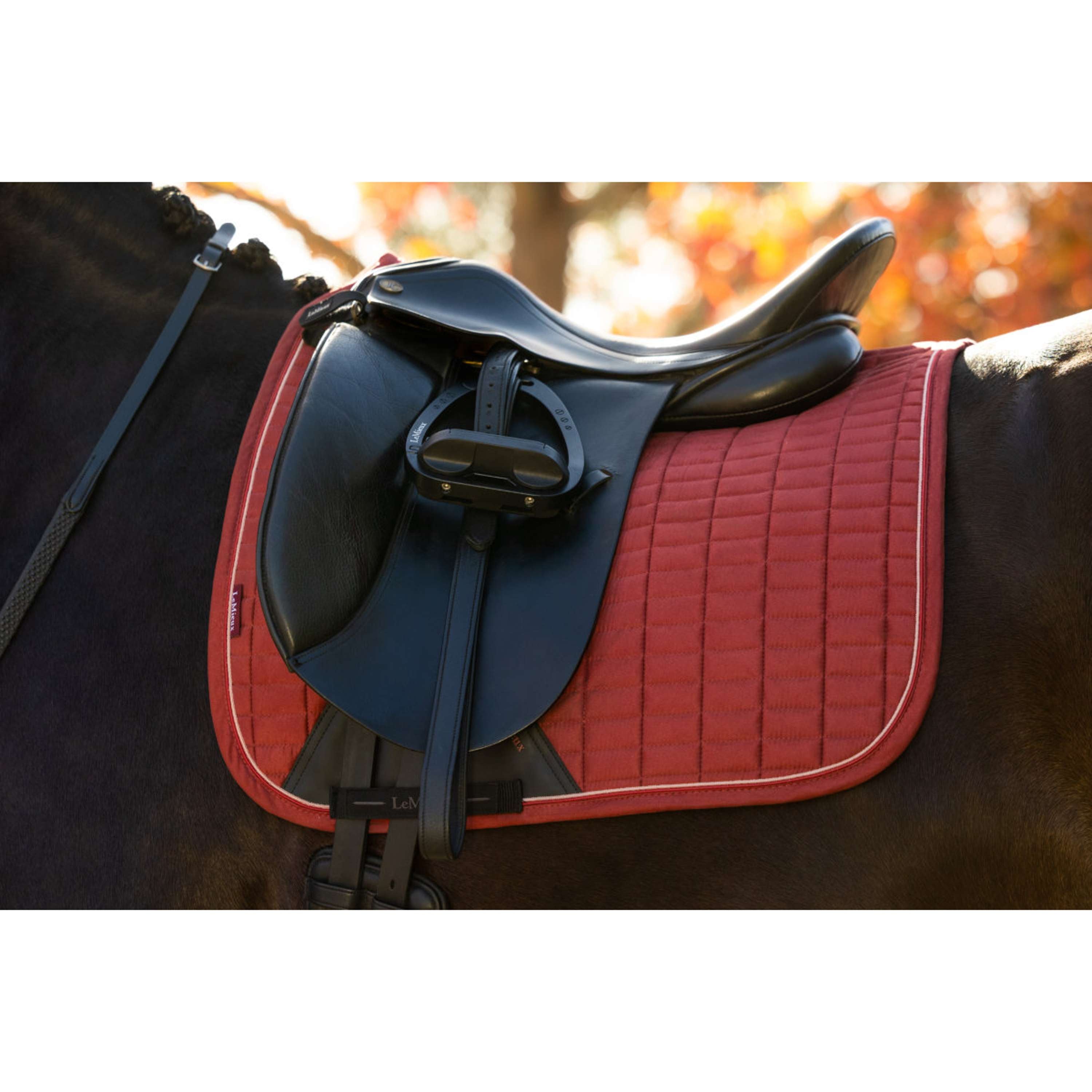 LeMieux Sottosella Suede Square Dressage Russet