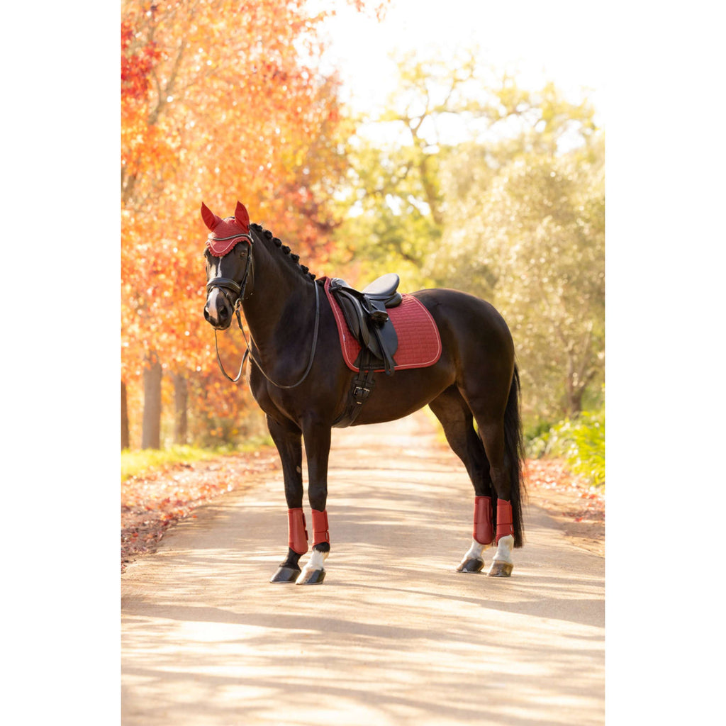 LeMieux Sottosella Suede Square Dressage Russet