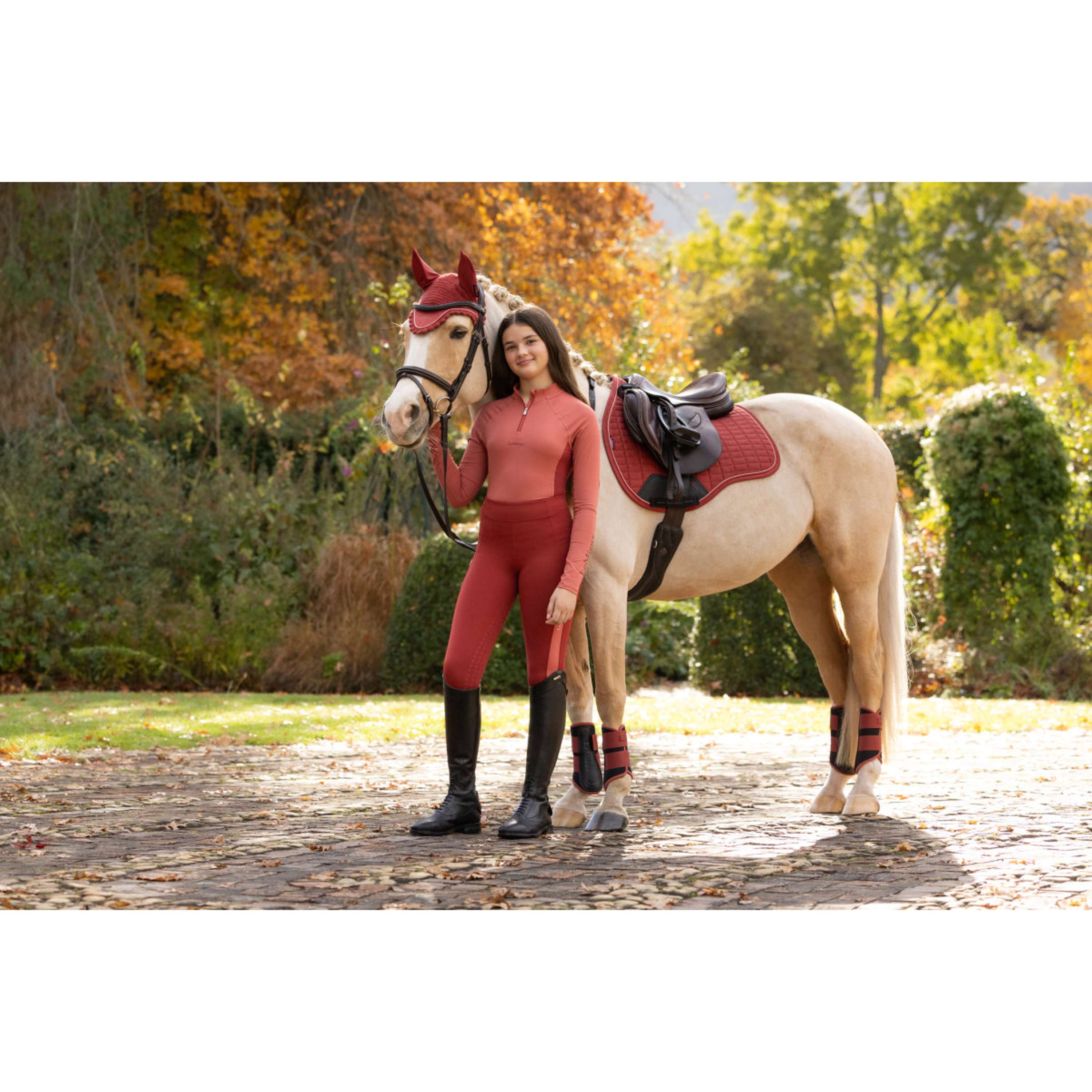 LeMieux Sottosella Suede Square Tutto Uso Russet