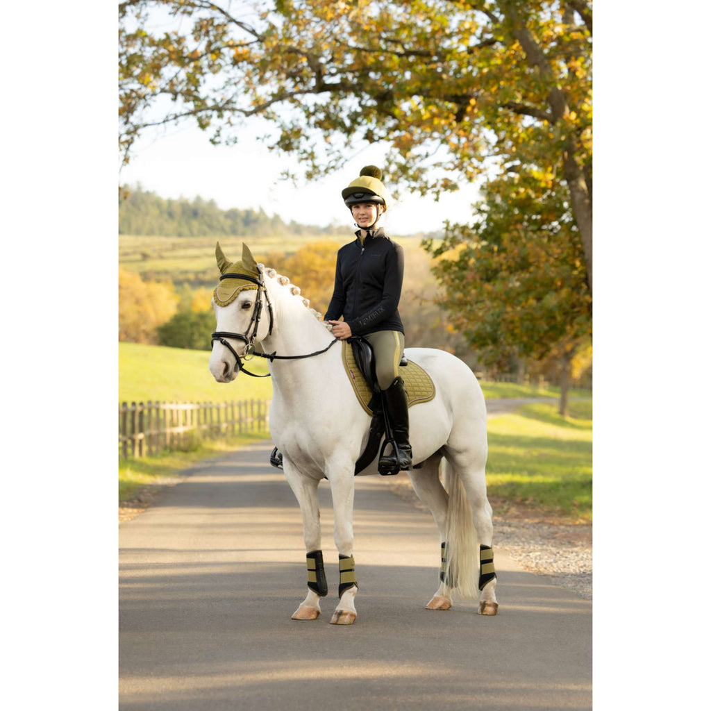 LeMieux Sottosella Suede Square Tutto Uso Gooseberry