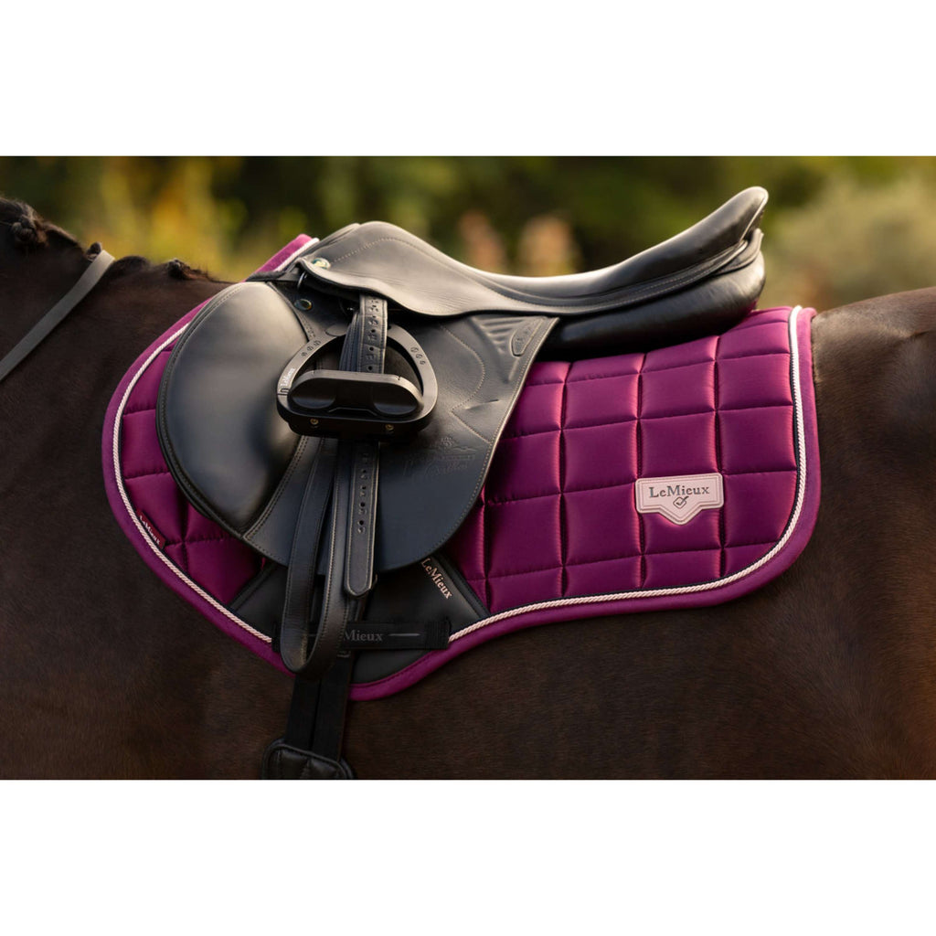 LeMieux Sottosella Loire Classic Close Contact Square Saltando Blackberry