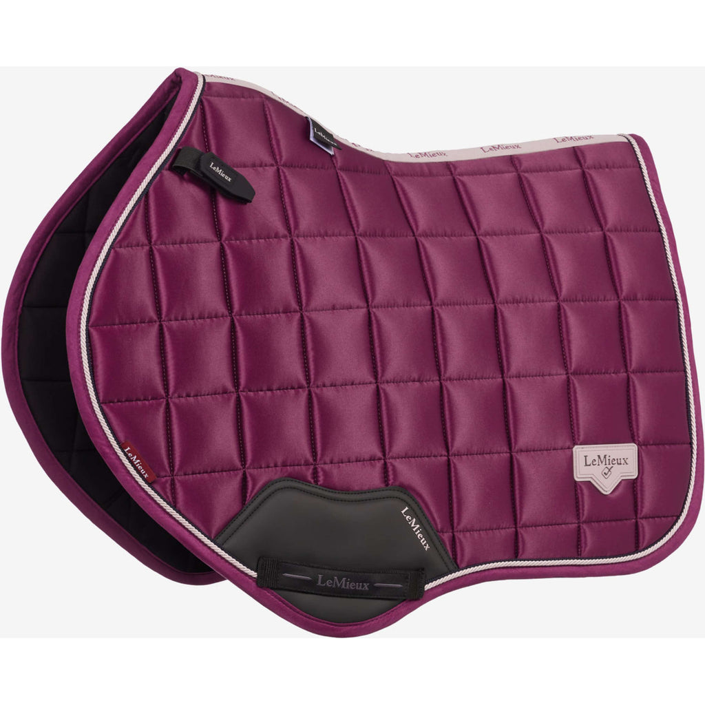 LeMieux Sottosella Loire Classic Close Contact Square Saltando Blackberry