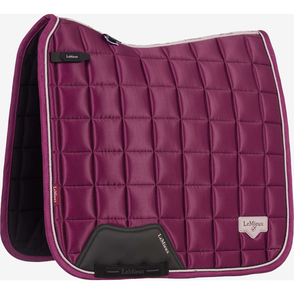 LeMieux Sottosella Loire Classic Square Dressage Blackberry