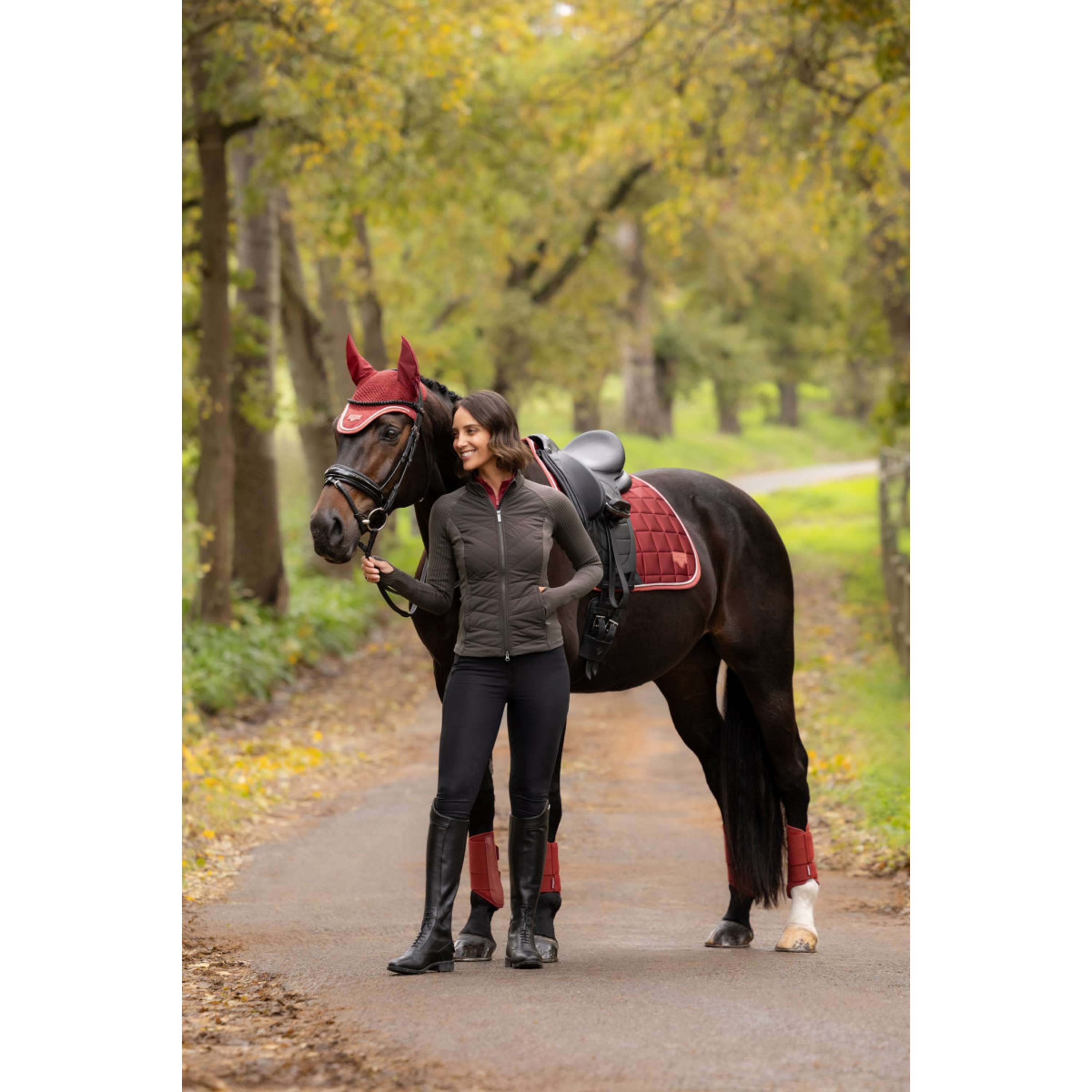 LeMieux Sottosella Loire Classic Square Dressage Russet