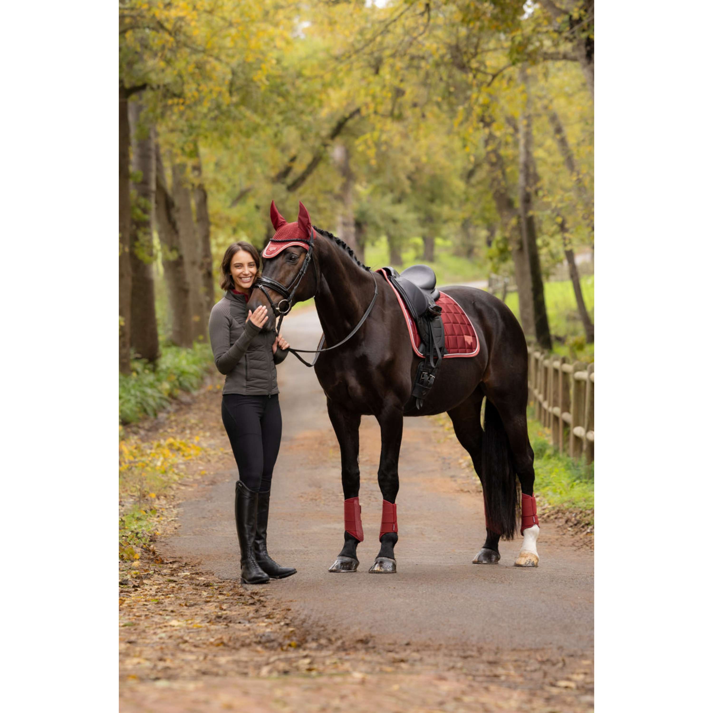 LeMieux Sottosella Loire Classic Square Dressage Russet