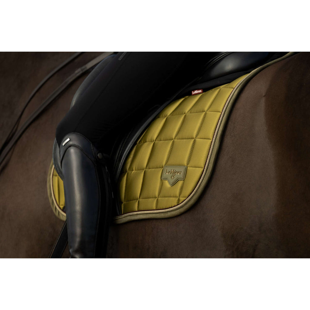 LeMieux Sottosella Loire Classic Square Dressage Gooseberry