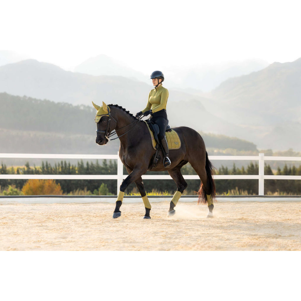 LeMieux Sottosella Loire Classic Square Dressage Gooseberry