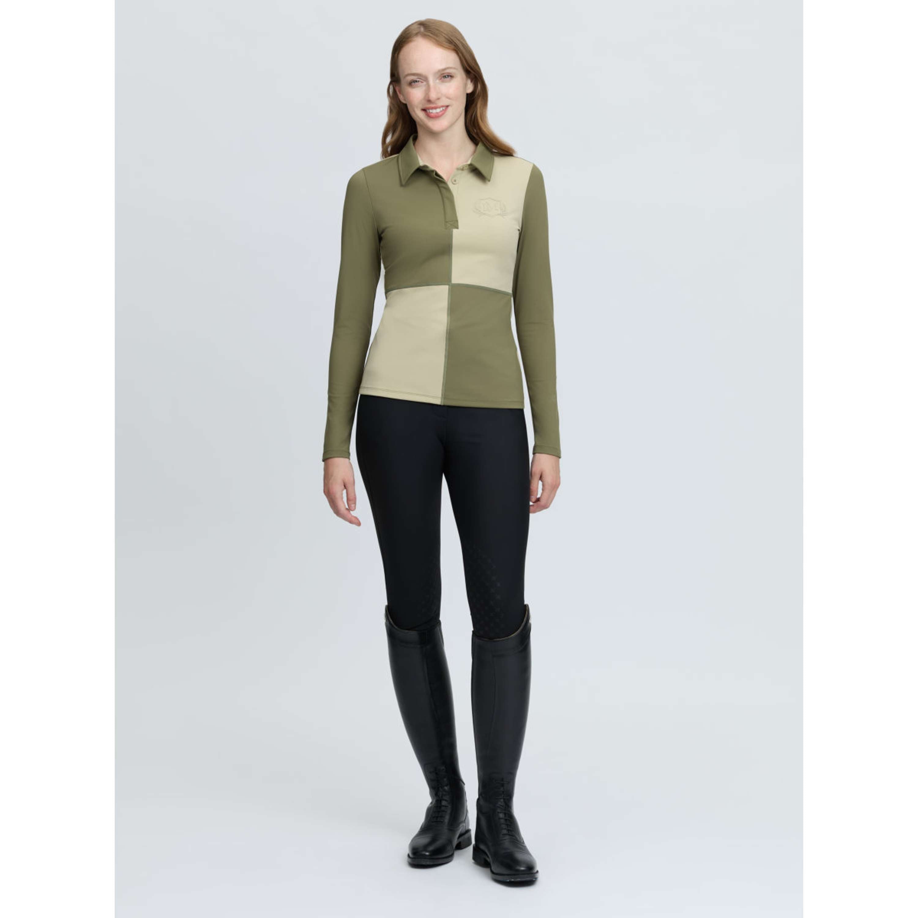 LeMieux Strato di base Harlequin Rugby Willow/Pear