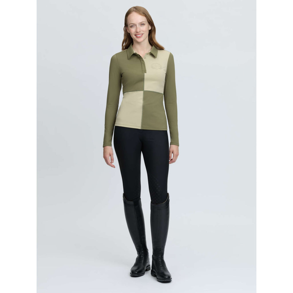 LeMieux Strato di base Harlequin Rugby Willow/Pear