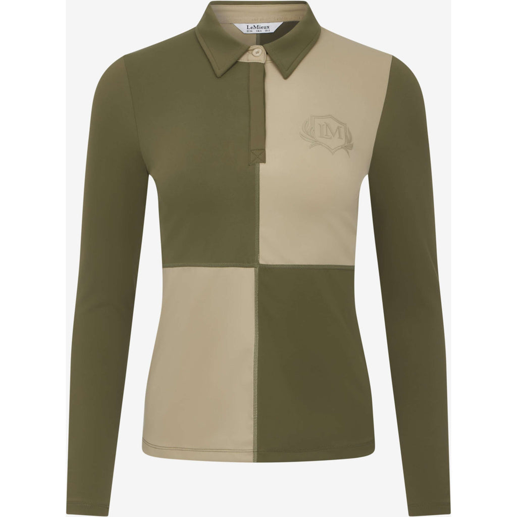 LeMieux Strato di base Harlequin Rugby Willow/Pear