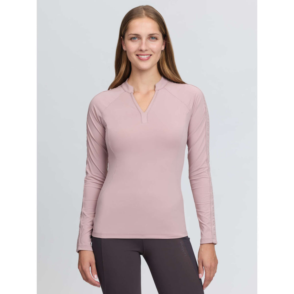 LeMieux Strato di base Lisa Maniche Lunghe Wild Rose