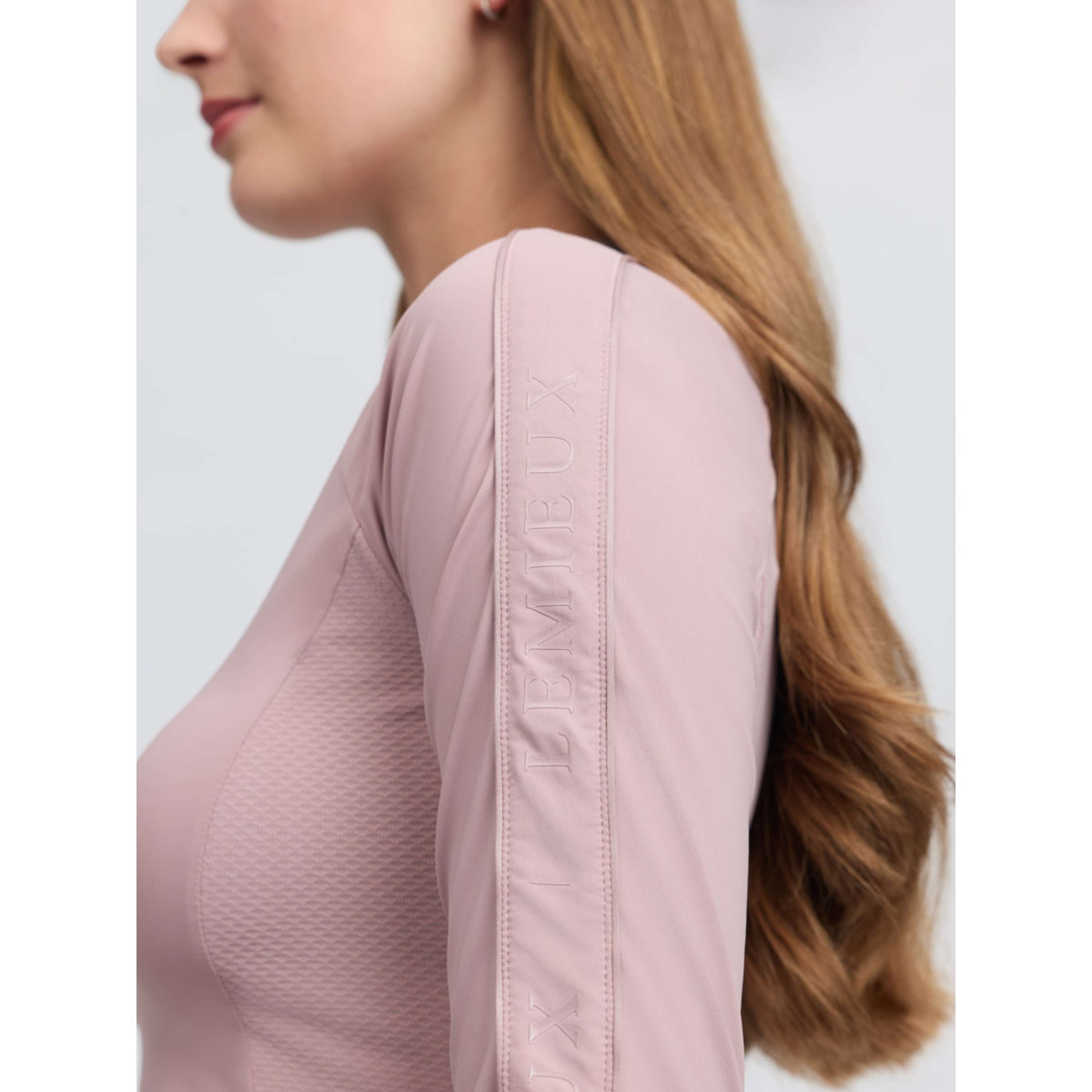 LeMieux Strato di base Lisa Maniche Lunghe Wild Rose
