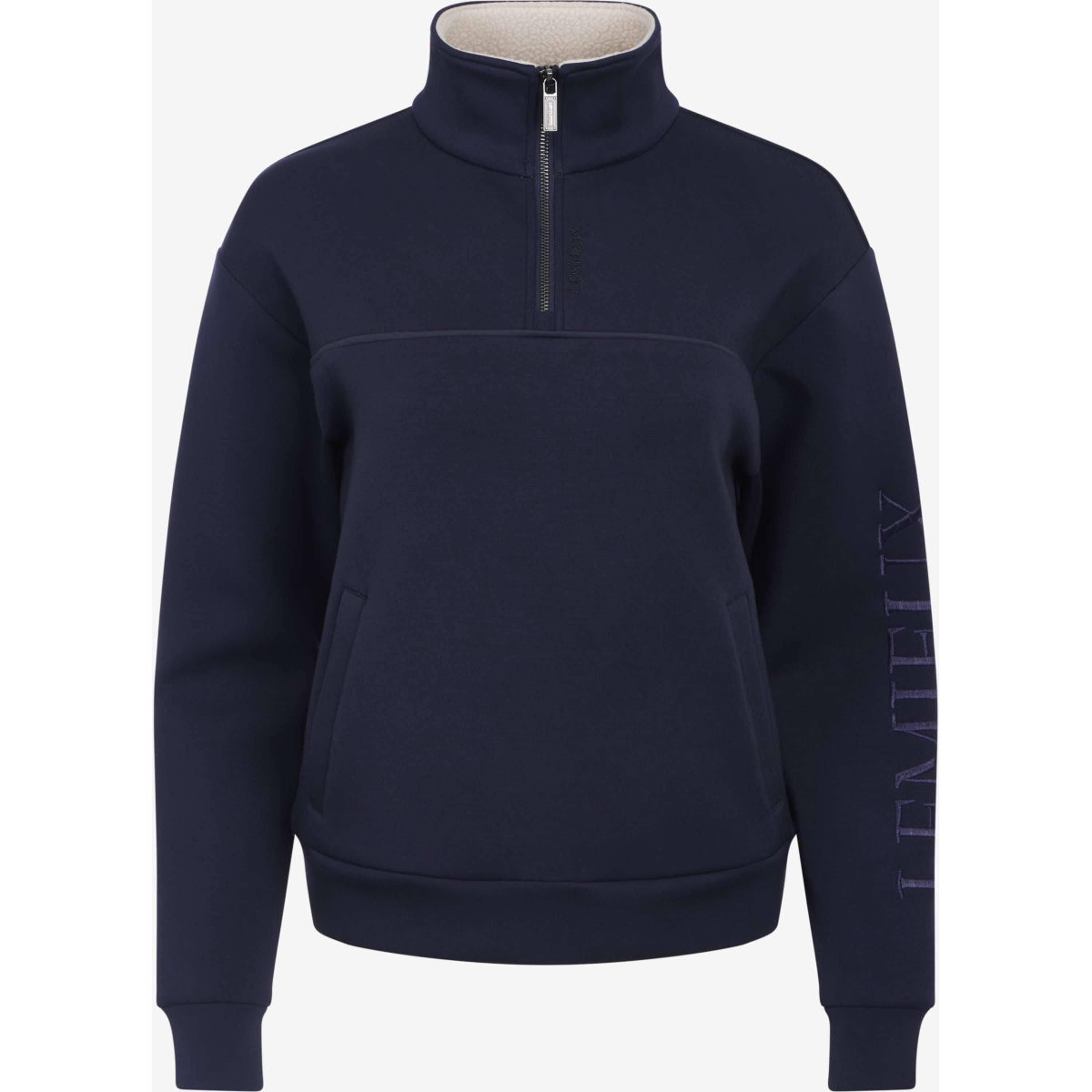 LeMieux Maglione Scarlet Quarter Zip Navy