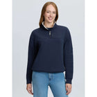 LeMieux Maglione Scarlet Quarter Zip Navy