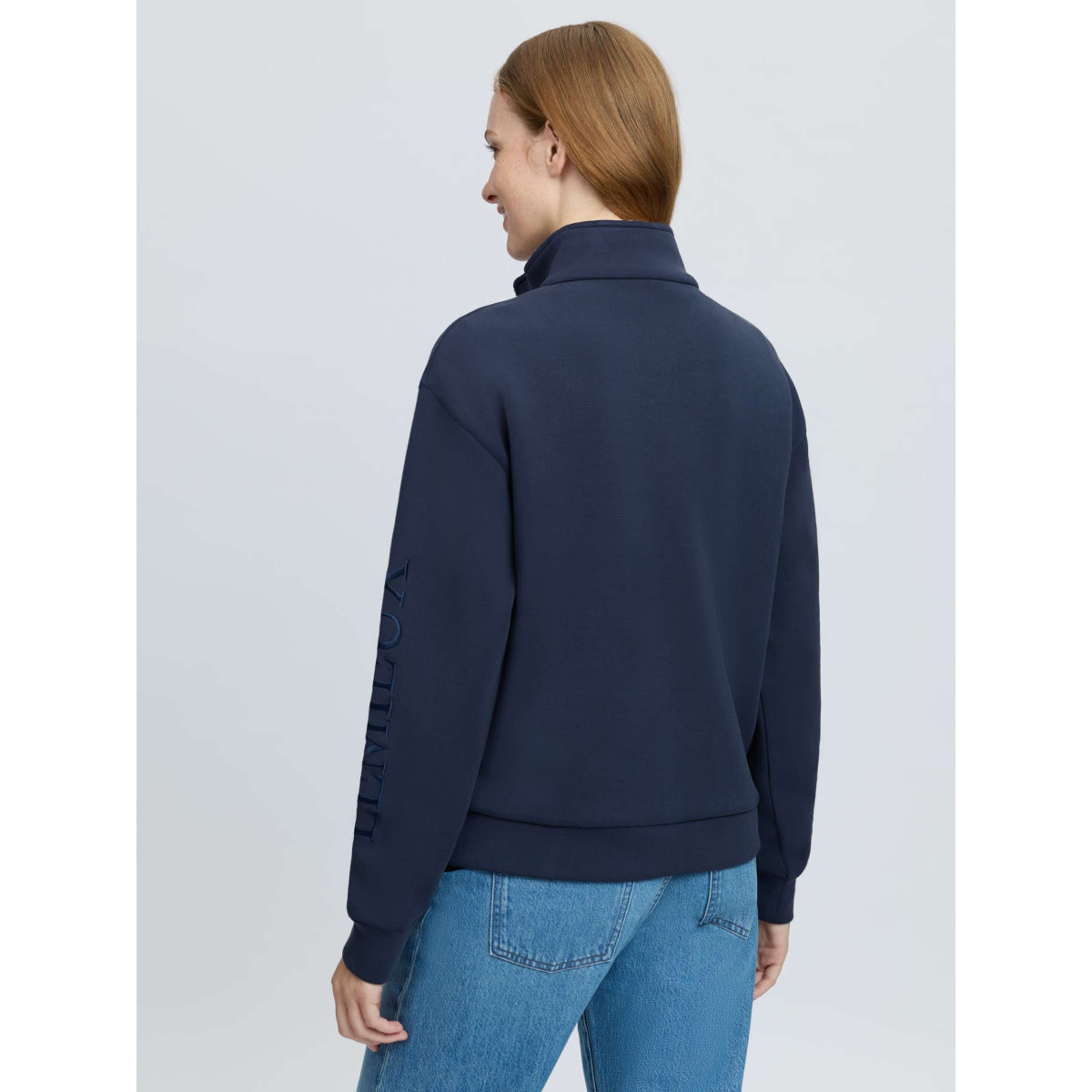 LeMieux Maglione Scarlet Quarter Zip Navy