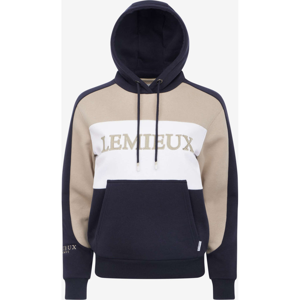 LeMieux Felpa con cappuccio Kadie Colour Block Navy