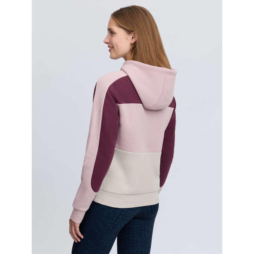 LeMieux Felpa con cappuccio Kadie Colour Block Wild Rose