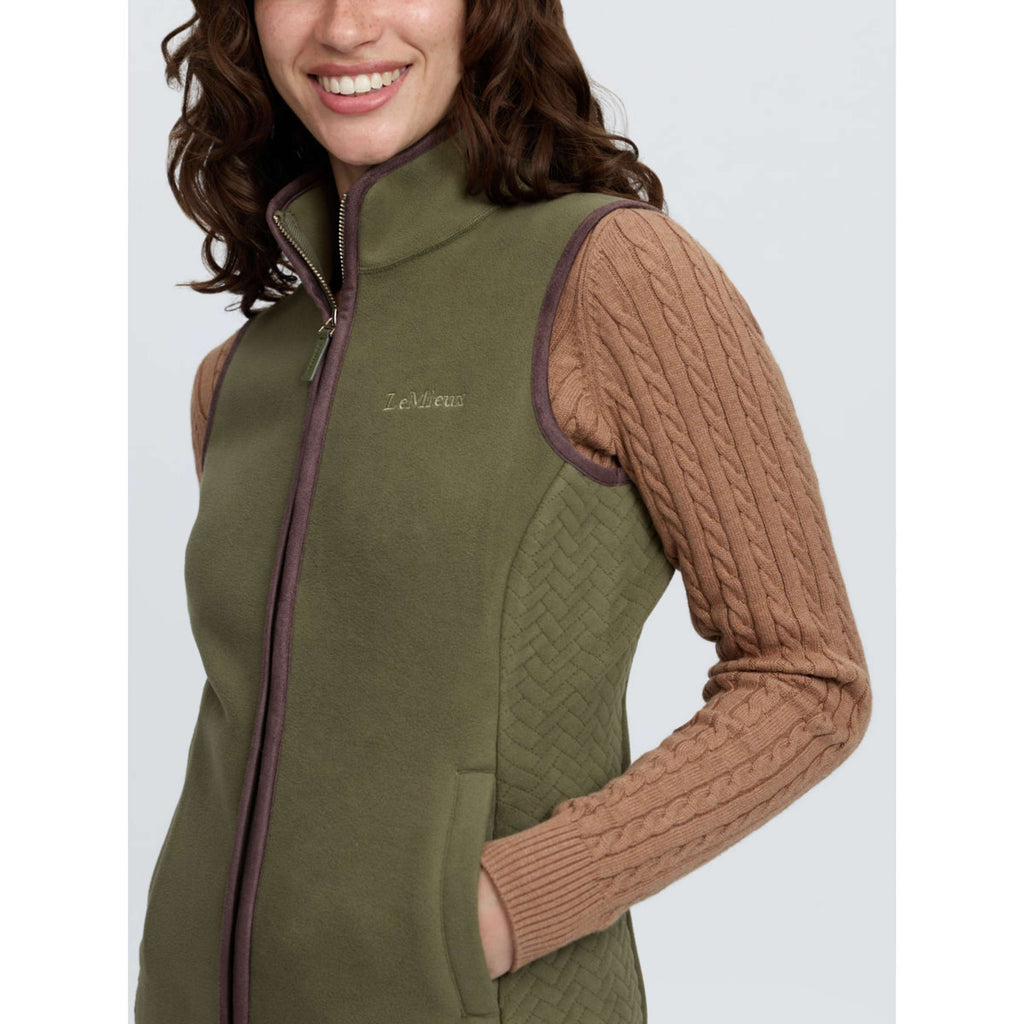 LeMieux Gilet Frankie Willow Green