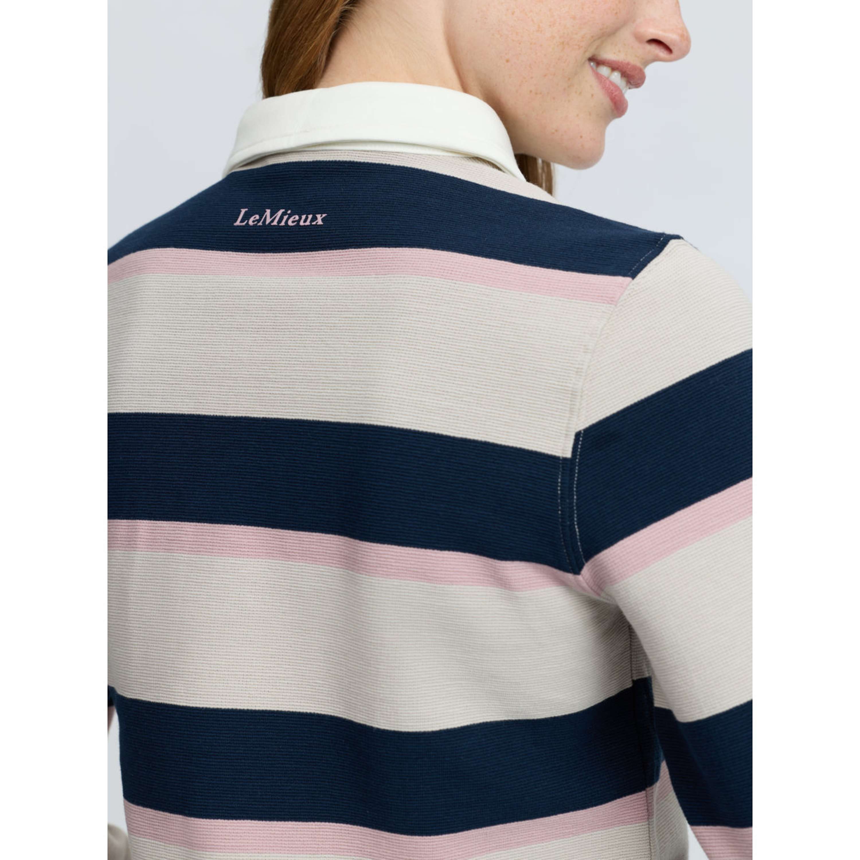 LeMieux Maglia Sloane Stripe Rugby Calcolo